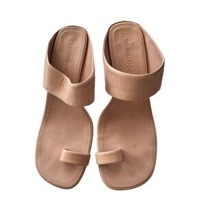 Zimmermann Strap Sandals leather heels shoes size EU 40 US 9.5